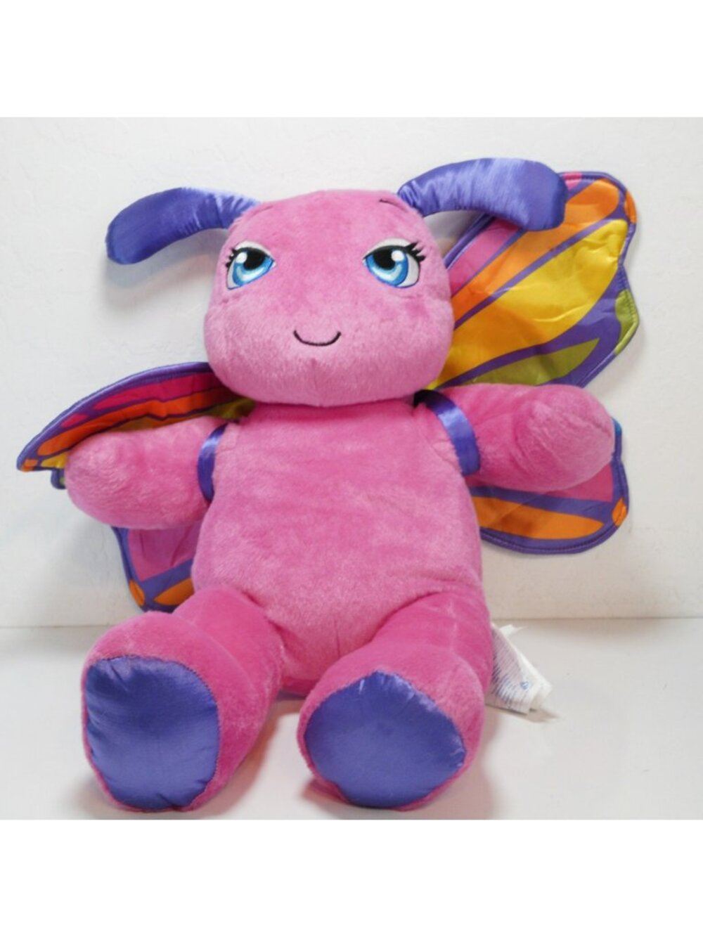 Build-A-Bear Workshop Rainbow Dreams Butterfly 16" Stuffed Animal Toy 2014